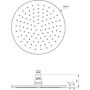 Deszczownica 25x25 cm okrągła A8554A5 Ideal Standard Idealrain zdj.2