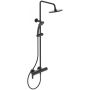 Zestaw prysznicowy ścienny z deszczownicą czarny BC750XG Ideal Standard Cerafine zdj.1