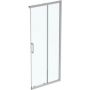 Drzwi prysznicowe 87 cm rozsuwane srebrny szczotkowany/szkło przezroczyste K9261EO Ideal Standard Connect 2 zdj.1