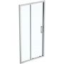 Drzwi prysznicowe 100 cm rozsuwane srebrny szczotkowany/szkło przezroczyste K9273EO Ideal Standard Connect 2 zdj.1