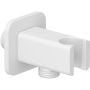 Przyłącze kątowe z uchwytem biały 655685300 Kludi A-QA zdj.1