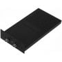 Deszczownica 50x25 cm prostokątna czarna KBMBBPRBOR2502BL Kronenbach Spa zdj.5