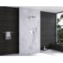 Deszczownica 50x25 cm prostokątna chrom KBMBBPRBOR2502 Kronenbach Spa zdj.5