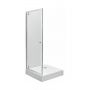 Drzwi prysznicowe 80 cm uchylne ZDRP80222003 Koło First zdj.1