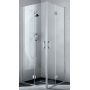 Drzwi prysznicowe 80 cm składane LI2CR08020VPK Kermi Liga zdj.1