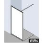 Ścianka prysznicowa walk-in 110 cm XDWW4110203PK Kermi XD zdj.3