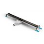 Odpływ liniowy 100 cm OL0095 New Trendy Visio Slim GunMetal zdj.1