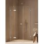 Kabina prysznicowa 80x80 cm kwadratowa chrom połysk/szkło przezroczyste AXJ0103WU New Trendy Oxia zdj.3