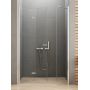 Drzwi prysznicowe 130 cm składane chrom połysk/szkło przezroczyste D0150A/D0094B New Trendy New Soleo zdj.1