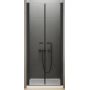 Drzwi prysznicowe 90 cm uchylne D0215A New Trendy New Soleo Black zdj.1