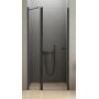 Drzwi prysznicowe 110 cm składane D0243A New Trendy New Soleo Black zdj.1