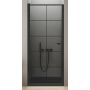 Drzwi prysznicowe 70 cm uchylne D0275A New Trendy New Soleo Black zdj.1
