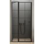 Drzwi prysznicowe 90 cm uchylne D0279A New Trendy New Soleo Black zdj.1