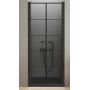 Drzwi prysznicowe 90 cm uchylne D0281A New Trendy New Soleo Black zdj.1