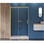 Drzwi prysznicowe 100 cm rozsuwane D0388A New Trendy Sling Satin Gold zdj.1