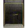 Drzwi prysznicowe 140 cm rozsuwane D0443A New Trendy Prime Light Gold zdj.1