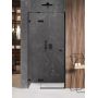 Drzwi prysznicowe 130 cm uchylne EXK1557 New Trendy Avexa Black zdj.1
