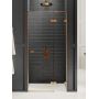 Drzwi prysznicowe 130 cm uchylne EXK3542 New Trendy Avexa Copper Brushed zdj.1
