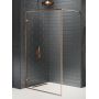 Ścianka prysznicowa walk-in 100 cm EXK3799 New Trendy Avexa Copper Brushed zdj.1