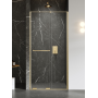 Drzwi prysznicowe 130 cm rozsuwane złoty szczotkowany/szkło przezroczyste EXK7513 New Trendy Smart Gold Brushed zdj.1