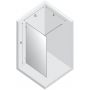 Ścianka prysznicowa walk-in 130 cm szczotkowany/szkło przezroczyste EXK8654 New Trendy Avexa Nickel Brushed zdj.2
