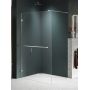 Ścianka prysznicowa walk-in 140 cm szczotkowany/szkło przezroczyste EXK8725 New Trendy Avexa Nickel Brushed zdj.1