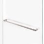 Ścianka prysznicowa walk-in 140 cm szczotkowany/szkło przezroczyste EXK8725 New Trendy Avexa Nickel Brushed zdj.3
