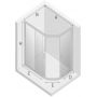 Kabina prysznicowa półokrągła 100x80 cm K0295 New Trendy New Maxima zdj.2