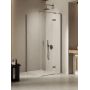 Kabina prysznicowa 90x70 cm prostokątna szczotkowany/szkło przezroczyste K4702 New Trendy Nesta Gunmetal Brushed zdj.1