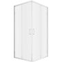 Kabina prysznicowa 80x80 cm kwadratowa chrom połysk/szkło matowe K5121 New Trendy Suvia zdj.1
