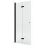 Ścianka prysznicowa walk-in 100 cm czarny mat/szkło przezroczyste K5755 New Trendy New Soleo Black zdj.1