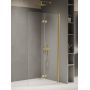 Ścianka prysznicowa walk-in 100 cm złoty połysk/szkło przezroczyste K5766 New Trendy New Soleo Gold Shine zdj.3