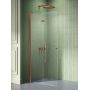 Ścianka prysznicowa walk-in 100 cm miedź szczotkowany/szkło przezroczyste K5785 New Trendy New Soleo Copper Brushed zdj.3