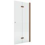 Ścianka prysznicowa walk-in 100 cm miedź szczotkowany/szkło przezroczyste K5786 New Trendy New Soleo Copper Brushed zdj.1