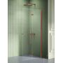 Ścianka prysznicowa walk-in 100 cm miedź szczotkowany/szkło przezroczyste K5786 New Trendy New Soleo Copper Brushed zdj.3