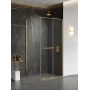 Kabina prysznicowa 100x90 cm złoty szczotkowany/szkło przezroczyste EXK7561 New Trendy Smart Gold Brushed zdj.1