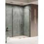 Kabina prysznicowa 120x90 cm szczotkowany/szkło przezroczyste EXK7850 New Trendy Smart Gunmetal Brushed zdj.1