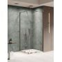 Kabina prysznicowa 90x90 cm kwadratowa szczotkowany/szkło przezroczyste EXK7914 New Trendy Smart Gunmetal Brushed zdj.1