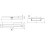 Odpływ liniowy 90 cm stal 500010400090 Wiper New Invisible zdj.2