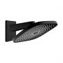 Deszczownica 26x26 cm kwadratowa czarny mat 37008300 Oltens Vann zdj.12