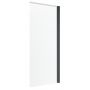 Parawan nawannowy 50 cm 1-częściowy szczotkowany/szkło przezroczyste 100110509201R Radaway Nes Brushed GunMetal PNJ I zdj.1