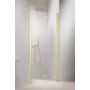 Drzwi prysznicowe 90 cm składane złoty szczotkowany/szkło przezroczyste 100290909801R Radaway NES 6 Brushed Light Gold DWB zdj.1