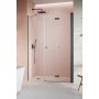Ścianka prysznicowa 25 cm /szkło przezroczyste 100452500101 Radaway Nes DWS B zdj.1