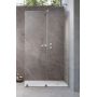 Drzwi prysznicowe 53.8 cm rozsuwane nikiel szczotkowany/szkło przezroczyste 101065389101R Radaway Furo Walk-In zdj.1