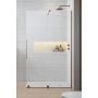 Drzwi prysznicowe 83.8 cm rozsuwane miedź szczotkowany/szkło przezroczyste 101068389301R Radaway Furo Walk-in Brushed Copper zdj.1