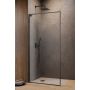 Ścianka prysznicowa walk-in 90 cm szczotkowany/szkło przezroczyste 104190949201L Radaway Modo F Brushed Gunmetal II zdj.1