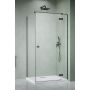 Ścianka prysznicowa 33.7 cm gunmetal szczotkowany/szkło przezroczyste 104703379201R Radaway Essenza Brushed GunMetal KDJ zdj.1