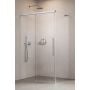 Drzwi prysznicowe 56.7 cm rozsuwane chrom połysk/szkło przezroczyste 105505670101L Radaway Idea 8 QL KDJ zdj.1