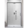 Drzwi prysznicowe 140 cm rozsuwane gunmetal szczotkowany/szkło przezroczyste 3870189201L Radaway Idea Brushed GunMetal DWJ zdj.1