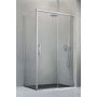 Drzwi prysznicowe 120 cm rozsuwane nikiel szczotkowany/szkło przezroczyste 3870429101R Radaway Idea Brushed Nickel DWJ zdj.1